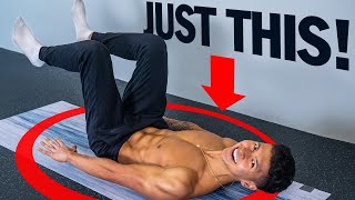 How To Get 6 Pack Abs With No Equipment DO THIS ANYWHERE [upl. by Glendon601]