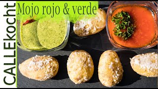 Mojo rojo amp verde Kulinarische Urlaubs Grüße von den Kanaren Rezept [upl. by Aundrea606]