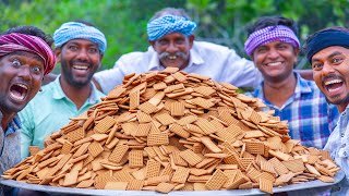 BISCUITS HALWA  Delicious Biscuit Recipe Cooking in Village  Sweet Halwa Recipe using Biscuits [upl. by Celik]