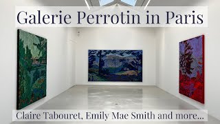 Visiting Galerie Perrotin in Paris Exhibits by Emily Mae Smith Claire Tabouret and more [upl. by Three352]