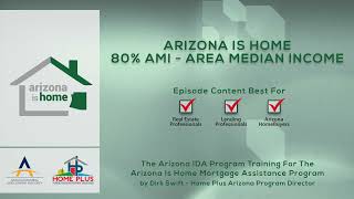 Arizona Is Home Mortgage Assistance Program  80 AMI Area Median Income [upl. by Asoramla]