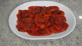 Italian Grandma Makes Roasted Red Bell Peppers [upl. by Anuahsar]