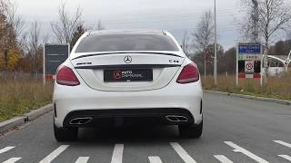 Mercedes C43 C450 AMG stage 2 pops and bangs decat loud  DTMoiblity  autochippennl [upl. by Aneen]