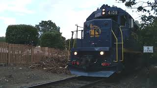 NJ Transit at Montvale NJ behind Montvale Lanes  Date unknown [upl. by Chilcote505]