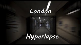 London by Hyperlapse  cinematic tour of London  Nikon d5500 feiyutech gimbal [upl. by Intihw]