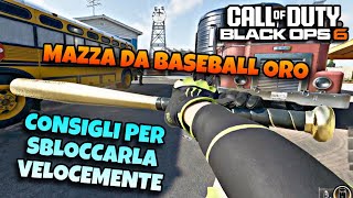 MAZZA DA BASEBALL ORO Ecco come farla velocemente Gameplay CoD BO6 [upl. by Isoj]