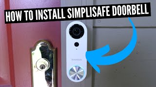 SimpliSafe Doorbell Installation  How To Install Simplisafe Video Doorbell Pro [upl. by Aw122]