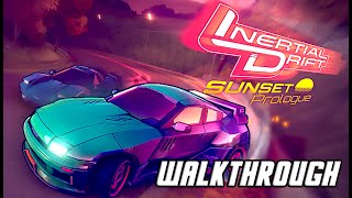 Inertial Drift Sunset Prologue  Gameplay Full Walkthrough PC  No Commentary [upl. by Epolulot]