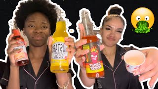 WE TRIED MUSTARD amp JALAPEÑO FLAVORED DRINKS  Crumbl Cookie review 🍪 [upl. by Burton]