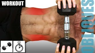 QUICK BEGINNER OBLIQUE WORKOUT [upl. by Rann]