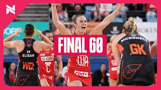 GIANTS vs Swifts Final 60  Suncorp Super Netball Round 14 [upl. by Lemart]