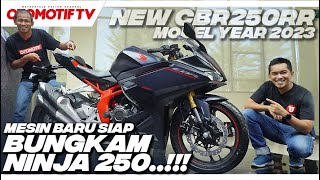 REVIEW NEW HONDA CBR250RR MESIN BARUNYA LEBIH BERTENAGA TAMPANG MOGE LOOK l Otomotif TV [upl. by Alric]