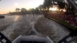 Mulwala Water Ski Show Our View [upl. by Elockcin255]