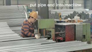 How to connect galvanized steel pipes [upl. by Gerianna]