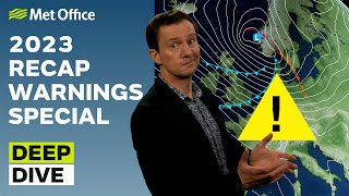 Deep Dive 26122023 – A look back at 2023  Met Office Weather Forecast [upl. by Ruelu]