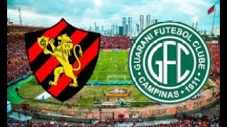 🔴Sport x Guarani  Campeonato Brasileiro B  AO VIVO  Partida Completa [upl. by Christensen398]