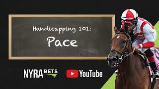 Horse Racing Handicapping Tutorial  Pace [upl. by Anihpled]