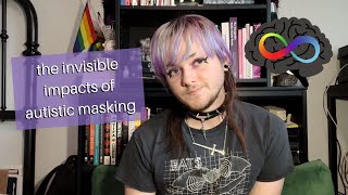 an honest talk about autistic masking amp mental health [upl. by Hgielac559]