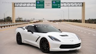 Hennessey C7 Corvette Runs 200 MPH on Texas Toll Road [upl. by Aig69]