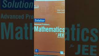 Recommended Math books for IIT Jee and Advanced exam preparation [upl. by Nywled413]