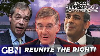 Reunite the right Farage and ReesMogg BLAZING ROW over proposed pact between Tories and Reform [upl. by Asa]