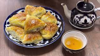 Uzbek tradition Samsa  ￼ ウズベキスタンの伝統サモサ [upl. by Gilford]