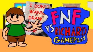 Uploaded  FNF Vs Richard Gameplay OST FT JoeyThecreatorvo5th [upl. by Ydissac581]