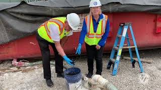 Removing 6000 tons of sediment from Macomb Interceptor sewer [upl. by Airelav]