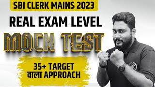 SBI Clerk Mains Real Exam Level Mock Test  SBI Clerk Mains Free Crash Course  Career Definer [upl. by Jo-Ann963]