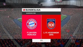 EA FC 25 PS4  Bayern München VS Heidenheim  Bundesliga  Matchday 13  Gameplay PS4 [upl. by Berk]