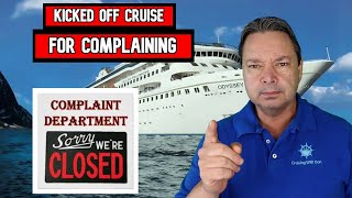 KICKED OFF DREAM CRUISE FOR COMPLAINING [upl. by Qulllon]