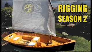 How to Rig a Balanced Lug Sail  Part 1 [upl. by Donnenfeld]