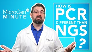 PCR amp NGS  Whats the Difference  MicroGenDX Minute Ep1 [upl. by Aicital382]