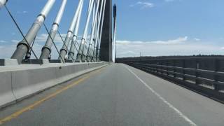 Penobscot Narrows Bridge northbound [upl. by Lavinia]