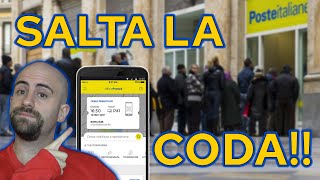 Come prenotare un TICKET con POSTE ITALIANE per SPEDIRE un PACCO o fare lo SPID SALTANDO la CODA [upl. by Ettezzil]