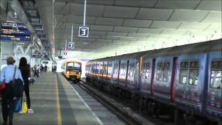 Southeastern 465 039 at London Blackfriars [upl. by Fantasia]