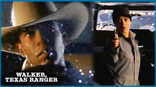 Trivette Catches Angel In The Act  Walker Texas Ranger [upl. by Yanarp]