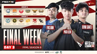 FFML SEASON 8 FINAL WEEK DAY 3 [upl. by Opaline25]