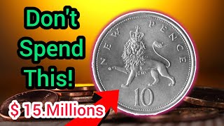 Top 1 Ultra UK Ten pence Rare Ten New Pence Coins Worth huge money Valuable 10 pence to look for [upl. by Isdnil13]