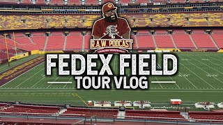 FEDEX FIELD TOUR VLOG w friends [upl. by Nahsed]