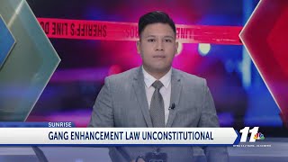 Gang enhancement law unconstitutional [upl. by Shel]