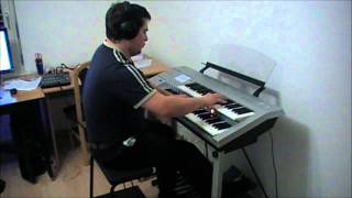 Marco Cerbella plays the quotMagnificent Sevenquot theme Elmer Bernstein DDeck Electone [upl. by Connell155]