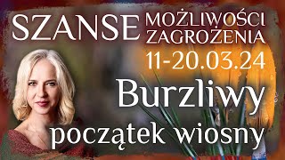 112032024 Burzliwy początek wiosny Szanse możliwości zagrożenia następnych dni [upl. by Ileana]