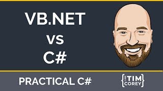 VBNET vs C  A comparison of the two languages how they are different and where they are going [upl. by Ahsiekim176]