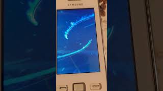 Samsung Star II S5260 Startup and Shutdown [upl. by Timms]