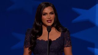 Mindy Kaling full speech at 2024 DNC Aug 21 2024 [upl. by Raseac939]