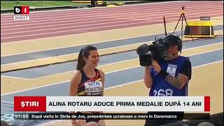 ROMÂNIA ARE MEDALIE LA MONDIALUL DE ATLETISMȘtiri B121 aug 2023 [upl. by Jenkins]