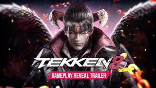 TEKKEN 8 – Devil Jin Reveal amp Gameplay Trailer [upl. by Millburn]