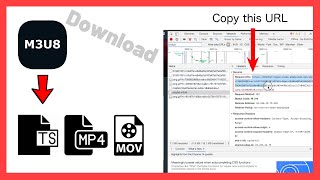 How to Download and Convert m3u8 video to TS MP4 MOV with VLC Mac [upl. by Loralyn]