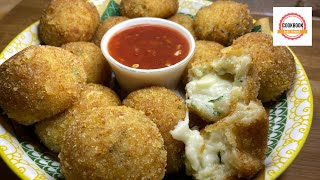 Potato Cheese Balls Cheesy Snacks  Ramadan Recipes [upl. by Kallman]